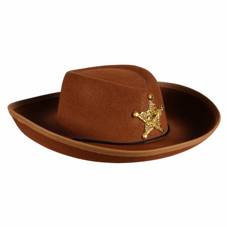 Cowboyhut braun Kinder